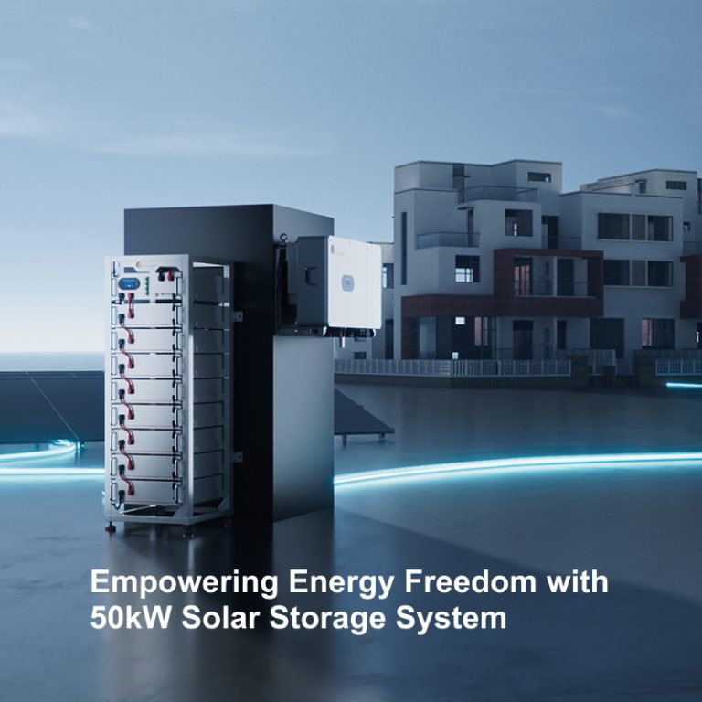 Empowering Energy Freedom With 50kw Solar Storage System
